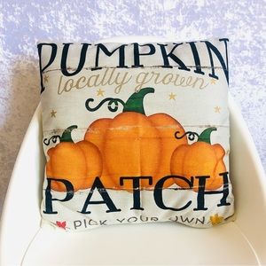 Fall Pumpkin Patch Pillow Cover 1 pc
